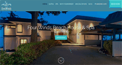 Desktop Screenshot of fourwindsbeachhouse.com